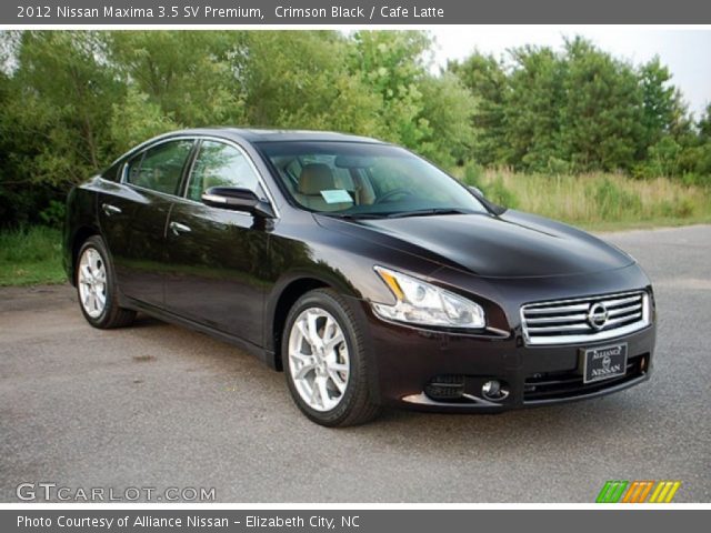 2012 Nissan Maxima 3.5 SV Premium in Crimson Black