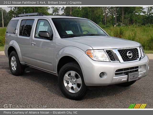 2012 Nissan Pathfinder S 4x4 in Brilliant Silver