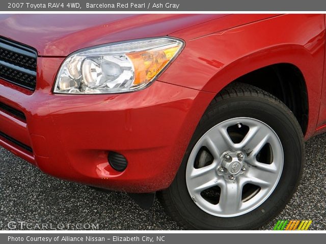 2007 Toyota RAV4 4WD in Barcelona Red Pearl