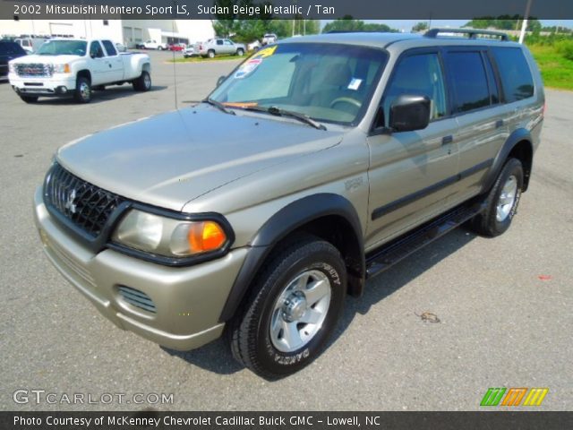 2002 Mitsubishi Montero Sport LS in Sudan Beige Metallic