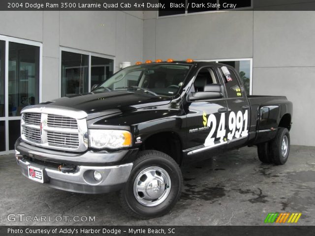 2004 Dodge Ram 3500 Laramie Quad Cab 4x4 Dually in Black