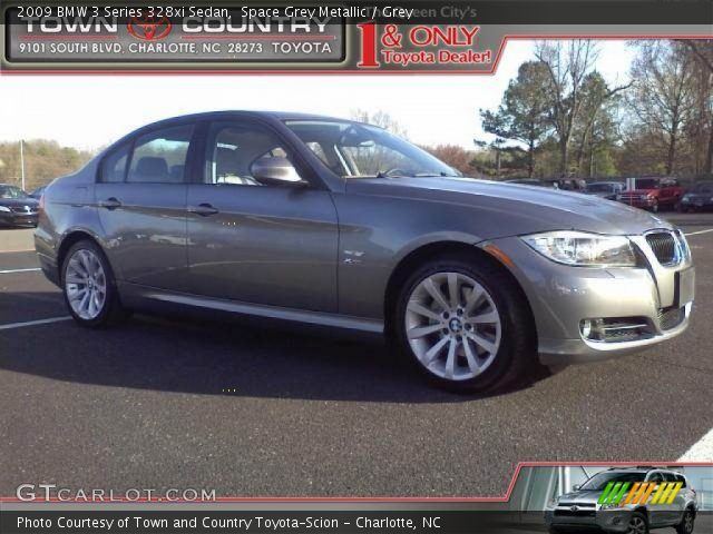 2009 BMW 3 Series 328xi Sedan in Space Grey Metallic