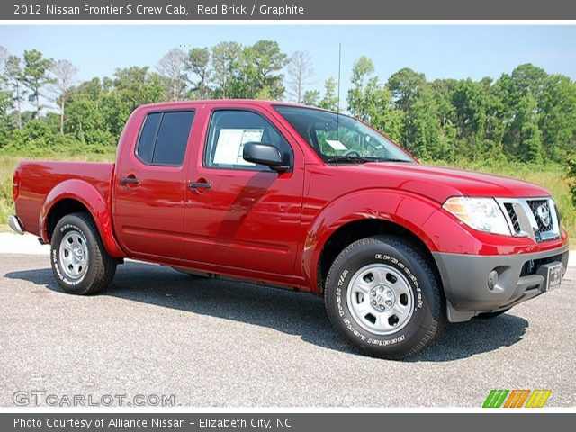 2012 Nissan Frontier S Crew Cab in Red Brick