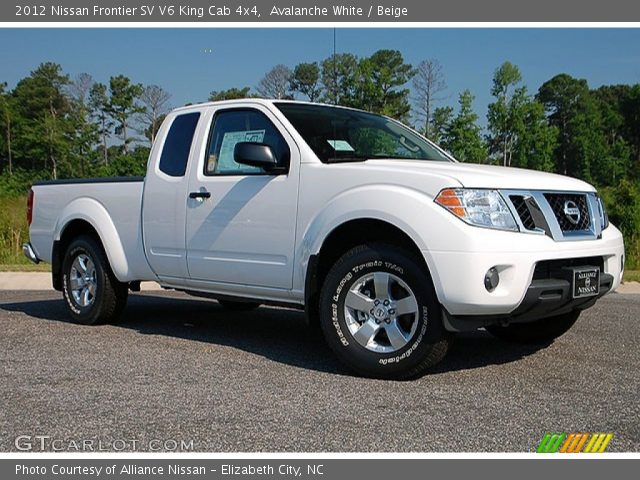 2012 Nissan frontier king cab sv