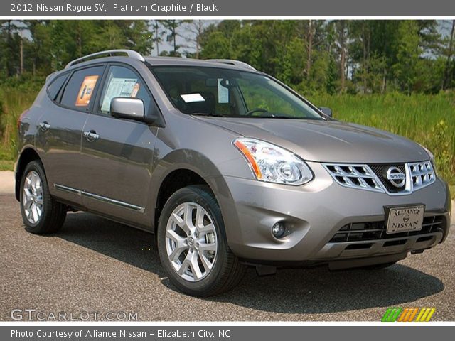 2012 Nissan Rogue SV in Platinum Graphite