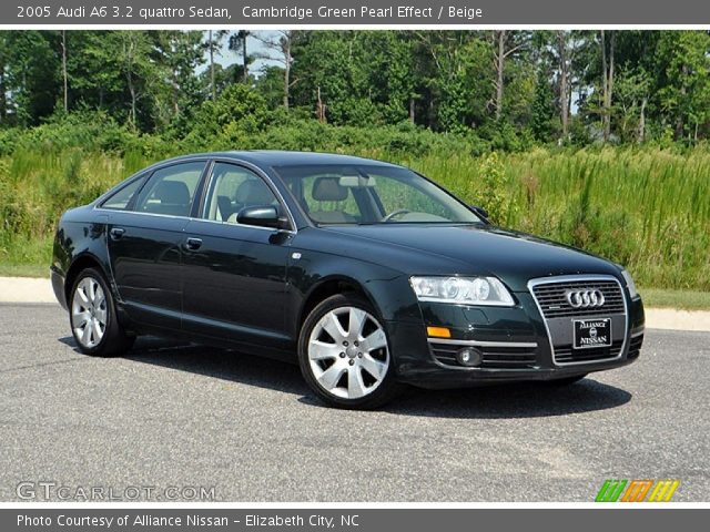 2005 Audi A6 3.2 quattro Sedan in Cambridge Green Pearl Effect