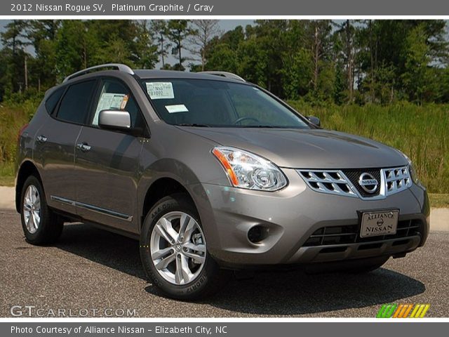 2012 Nissan Rogue SV in Platinum Graphite