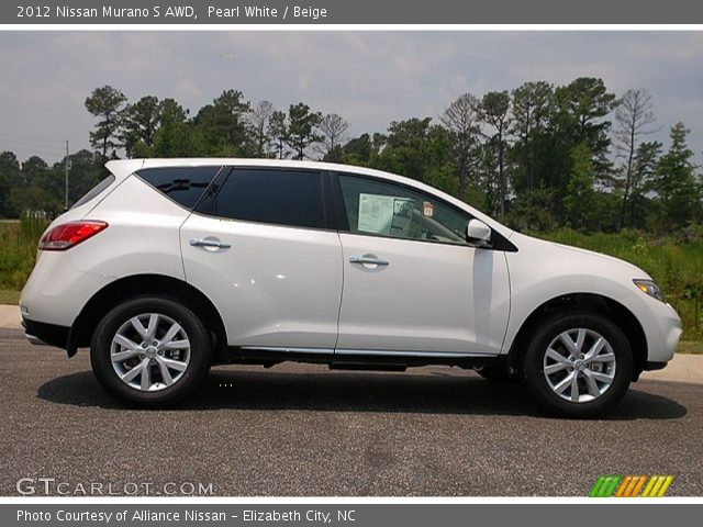 2012 Nissan Murano S AWD in Pearl White