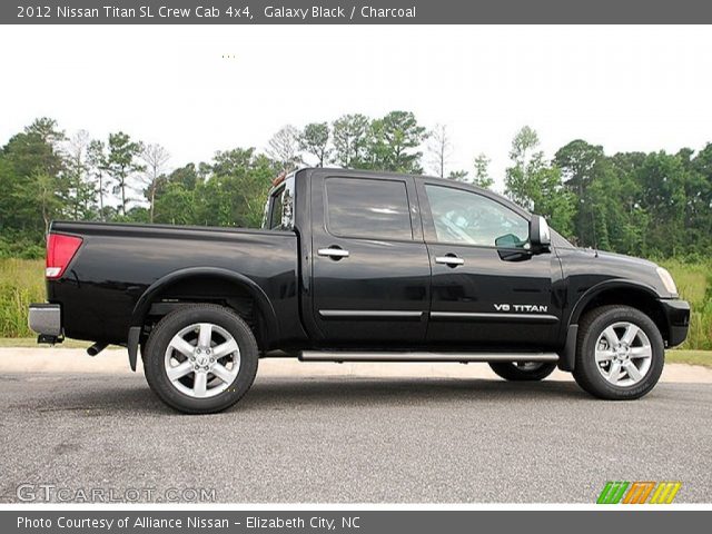 2012 Nissan Titan SL Crew Cab 4x4 in Galaxy Black