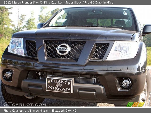 2012 Nissan Frontier Pro-4X King Cab 4x4 in Super Black