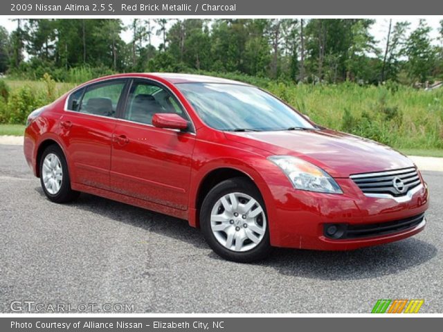 2009 Nissan Altima 2.5 S in Red Brick Metallic