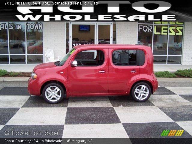 2011 Nissan Cube 1.8 SL in Scarlet Red Metallic