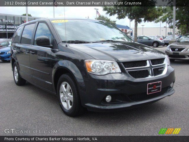 2012 Dodge Grand Caravan Crew in Dark Charcoal Pearl