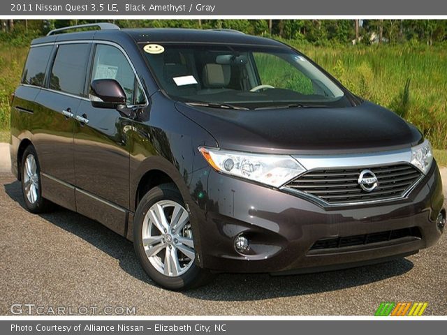 2011 Nissan Quest 3.5 LE in Black Amethyst