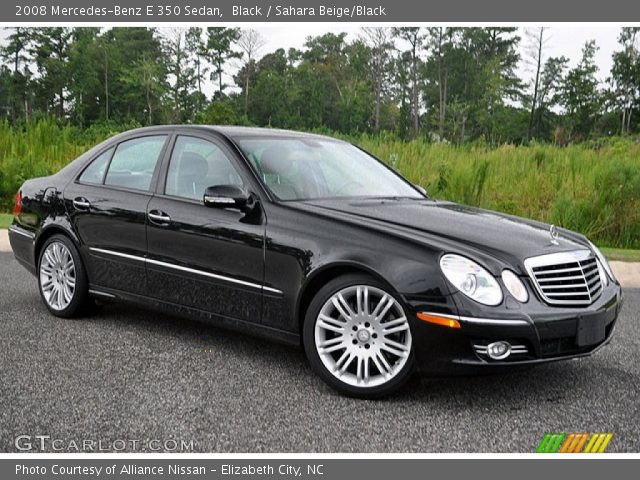 2008 Mercedes-Benz E 350 Sedan in Black