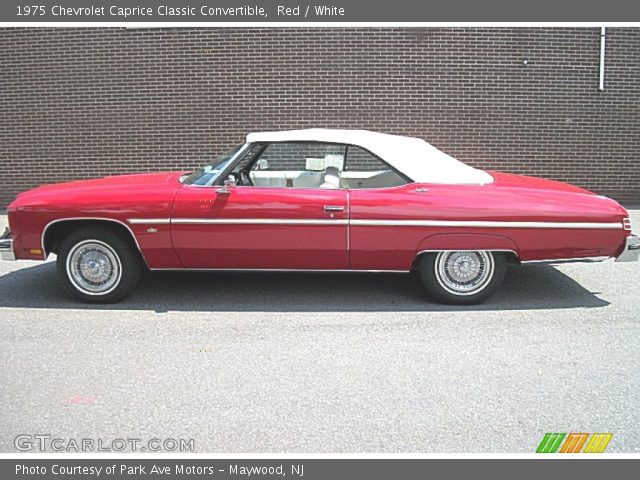 1975 Chevrolet Caprice Classic Convertible in Red