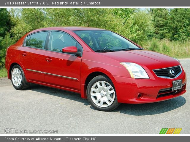 2010 Nissan Sentra 2.0 S in Red Brick Metallic