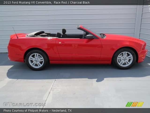 2013 Ford Mustang V6 Convertible in Race Red