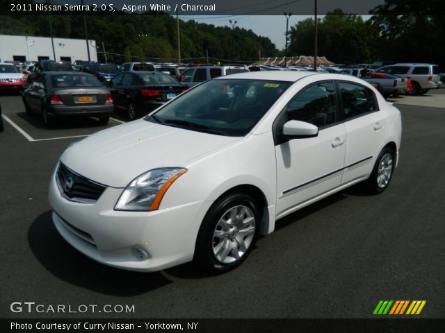 2011 Nissan Sentra 2.0 S in Aspen White