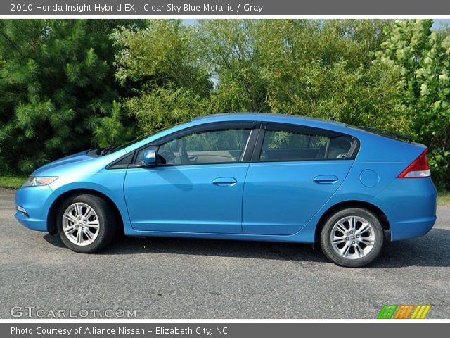 2010 Honda Insight Hybrid EX in Clear Sky Blue Metallic