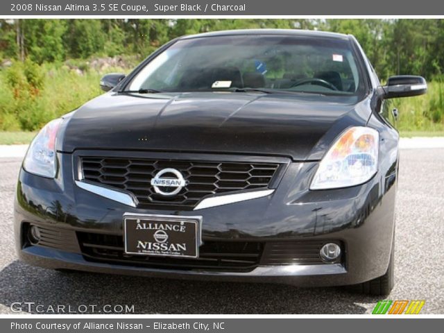 2008 Nissan Altima 3.5 SE Coupe in Super Black