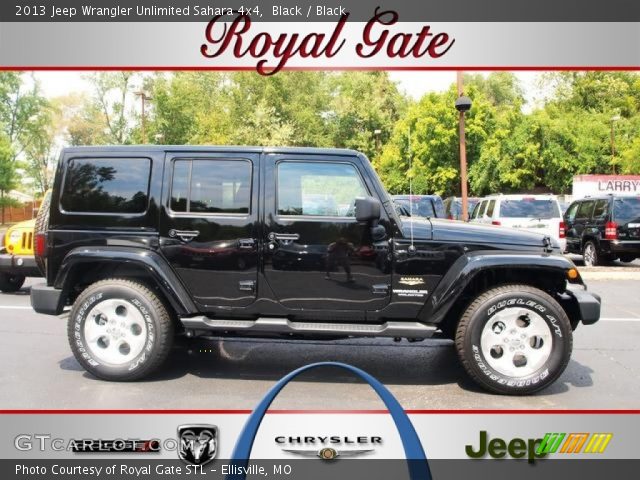 2013 Jeep Wrangler Unlimited Sahara 4x4 in Black