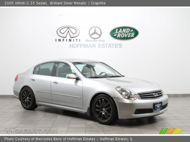 2005 Infiniti G 35 Sedan in Brilliant Silver Metallic