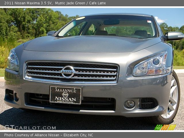 2011 Nissan Maxima 3.5 SV in Mystic Jade Green