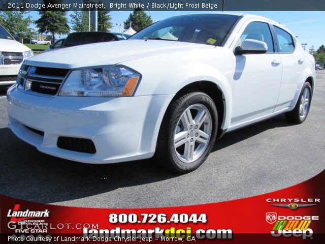 2011 Dodge Avenger Mainstreet in Bright White
