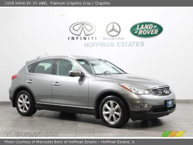 2008 Infiniti EX 35 AWD in Platinum Graphite Gray