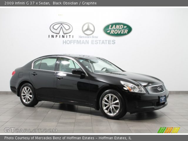 2009 Infiniti G 37 x Sedan in Black Obsidian
