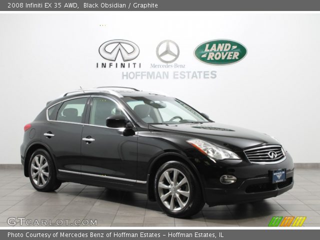 2008 Infiniti EX 35 AWD in Black Obsidian