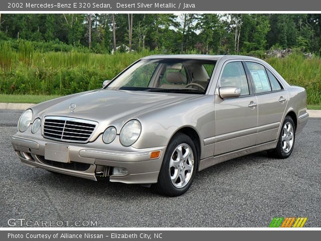 2002 Mercedes-Benz E 320 Sedan in Desert Silver Metallic