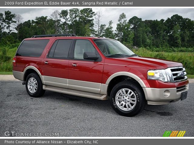 2009 Ford Expedition EL Eddie Bauer 4x4 in Sangria Red Metallic