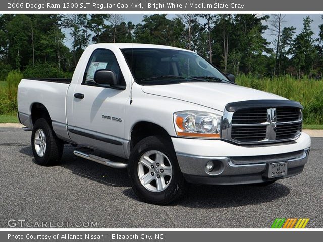 2006 Dodge Ram 1500 SLT Regular Cab 4x4 in Bright White