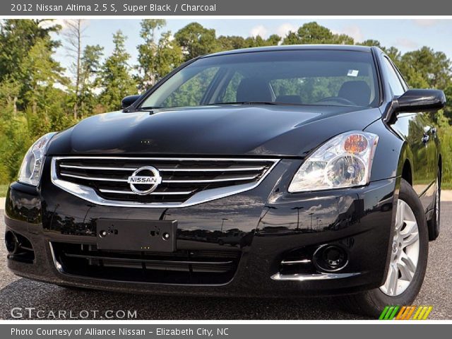 2012 Nissan Altima 2.5 S in Super Black