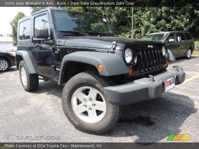 2009 Jeep Wrangler X 4x4 in Black