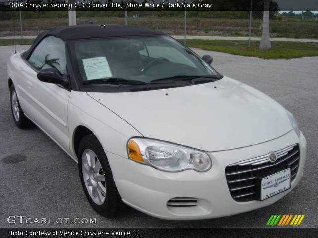 2004 Chrysler Sebring GTC Convertible in Stone White