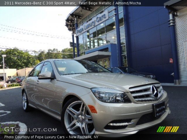 2011 Mercedes-Benz C 300 Sport 4Matic in Pearl Beige Metallic