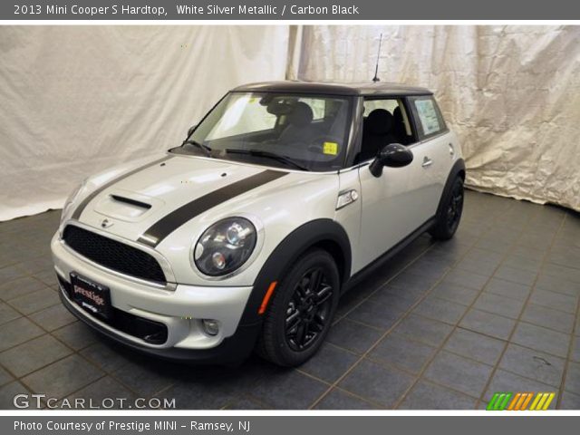 2013 Mini Cooper S Hardtop in White Silver Metallic