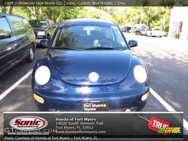 2005 Volkswagen New Beetle GLS Coupe in Galactic Blue Metallic