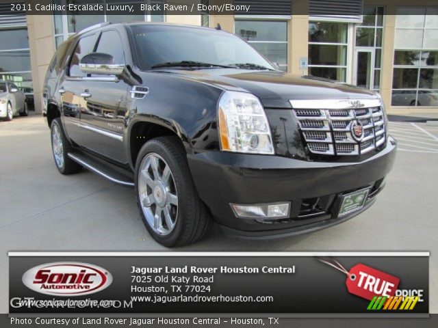 2011 Cadillac Escalade Luxury in Black Raven