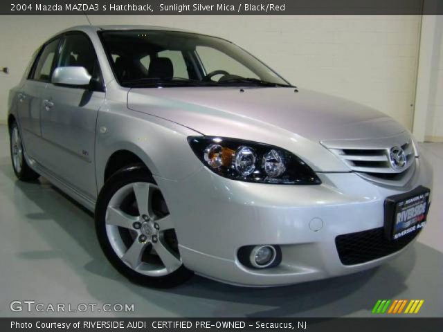 2004 Mazda MAZDA3 s Hatchback in Sunlight Silver Mica