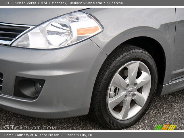 2012 Nissan Versa 1.8 SL Hatchback in Brilliant Silver Metallic