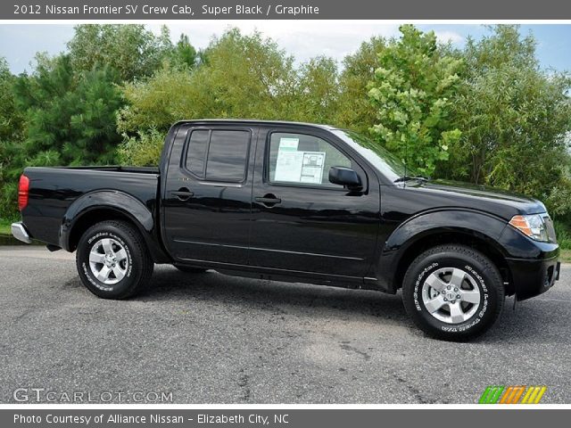 2012 Nissan Frontier SV Crew Cab in Super Black