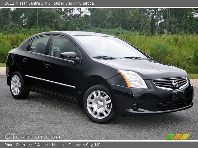 2012 Nissan Sentra 2.0 S in Super Black