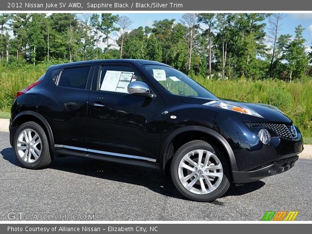 2012 Nissan Juke SV AWD in Sapphire Black