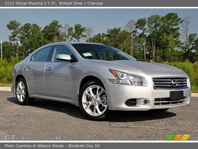2012 Nissan Maxima 3.5 SV in Brilliant Silver