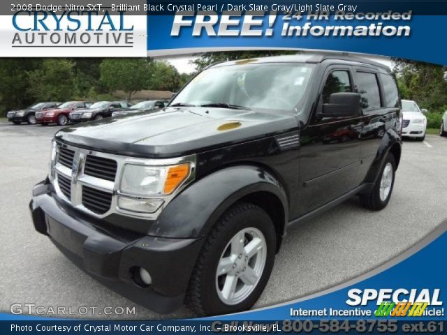2008 Dodge Nitro SXT in Brilliant Black Crystal Pearl