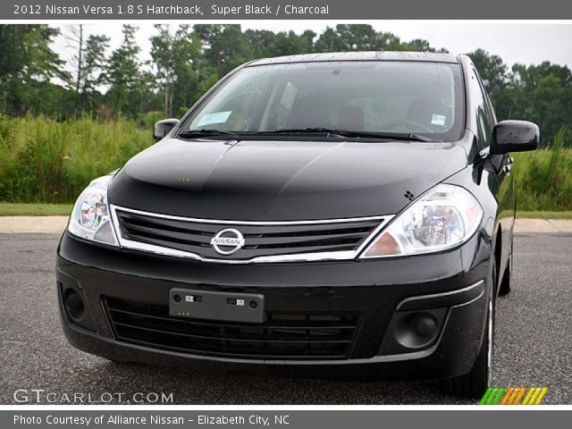 2012 Nissan Versa 1.8 S Hatchback in Super Black